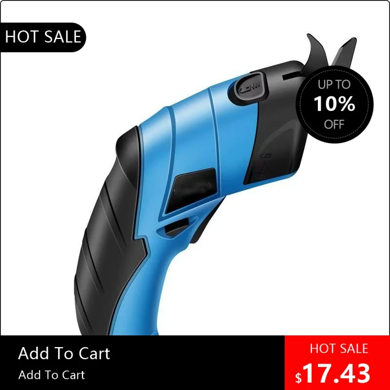 08170 Exklusiver Preis Kabellose elektrische Schere Kabellose Batterieschneider für Stoff Teppich Leder Kabellose Nähschere