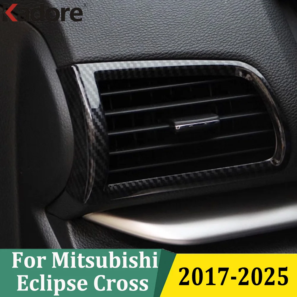 

For Mitsubishi Eclipse Cross 2017-2021 2022 2023 2024 2025 Air Conditioning Vent Trim Cover Car Sticker Interior Accessories