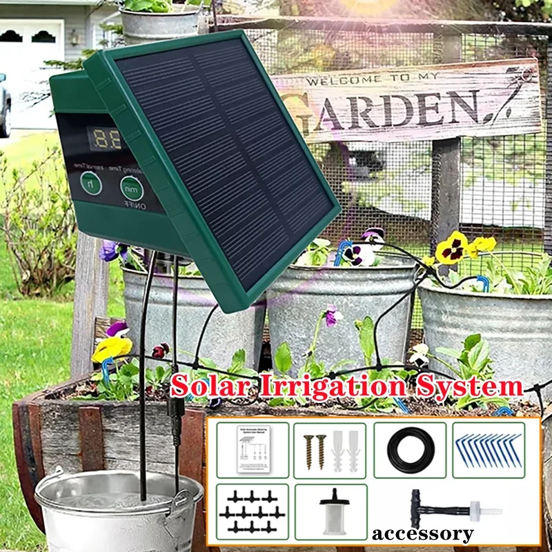 DIY Irrigation Kit Automatic Drip Irrigation Customizable Watering Schedules Drip Irrigation Technique For Balcony