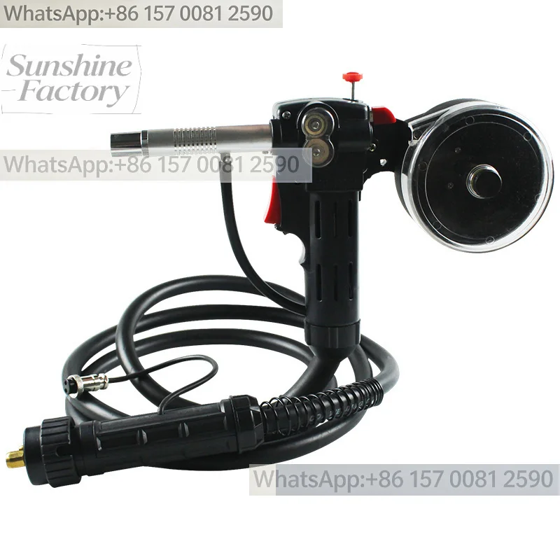 

【Hit Product】Euro Style MIG Spool Gun 3 Meter Aluminum Welder Wire Feeding Gun Standard Spool Welding Accessories