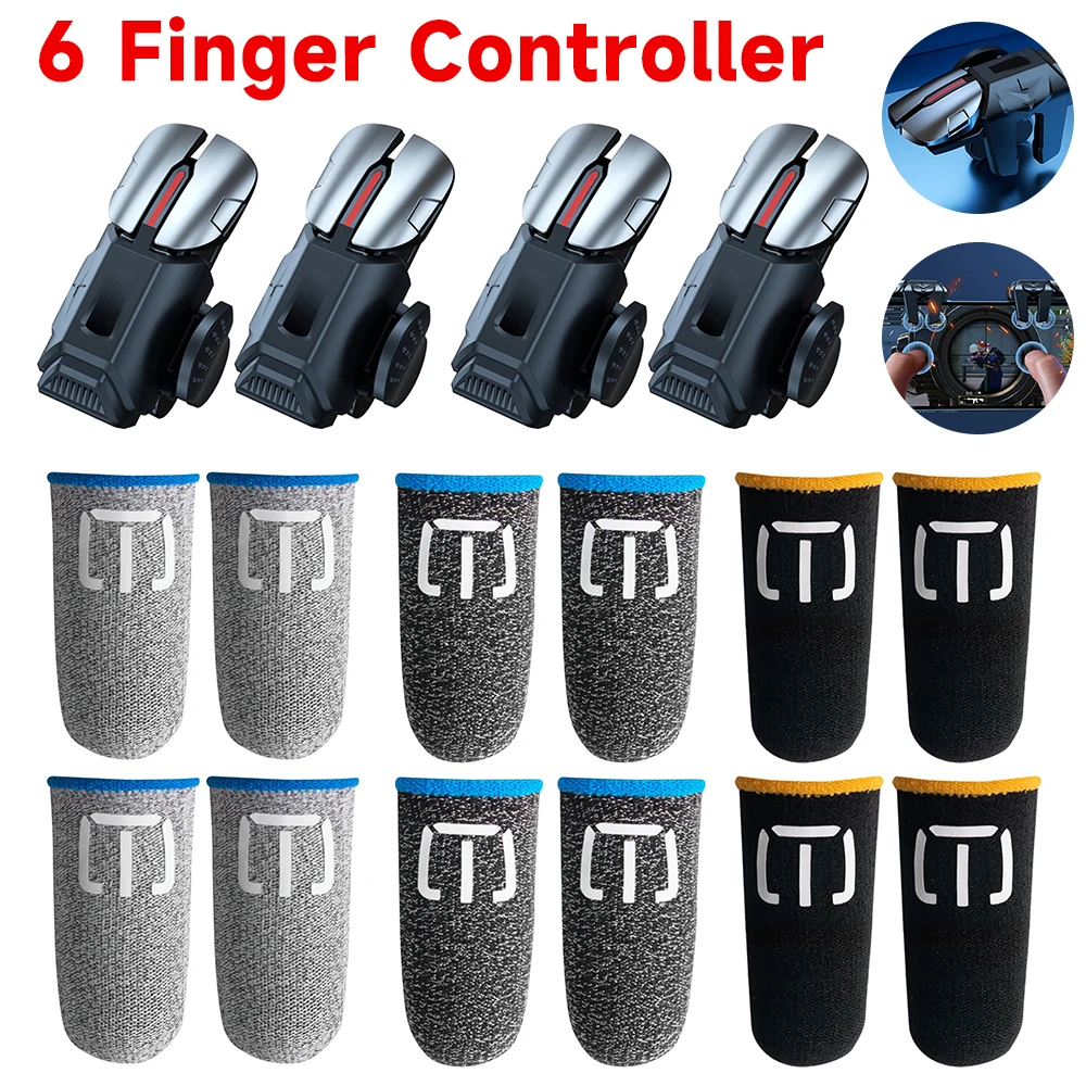 6 Finger Gaming Tri… - image