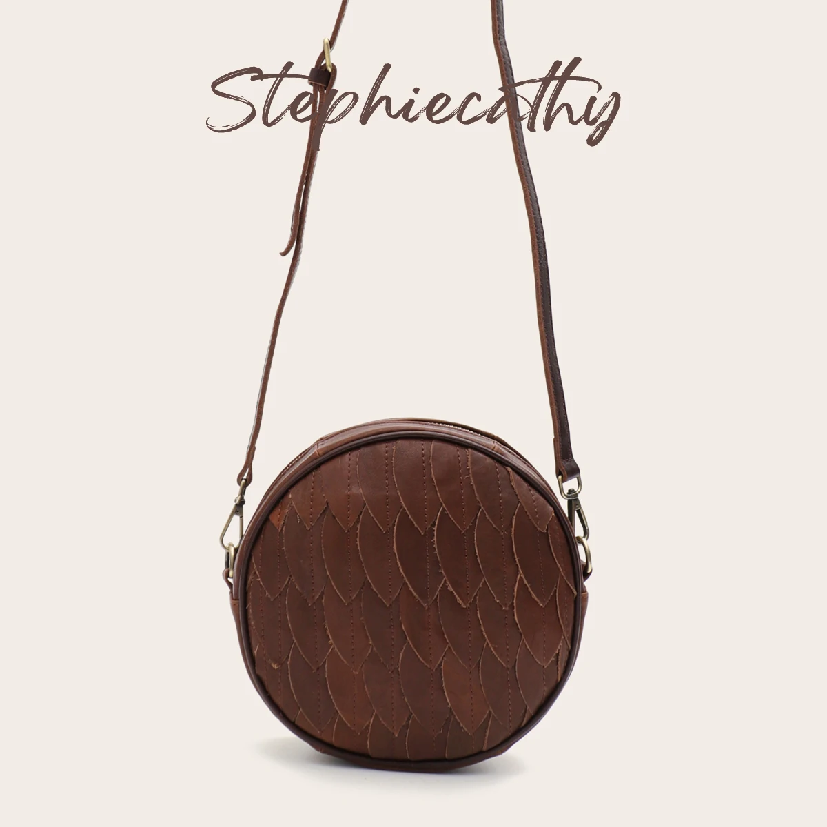 sc-women's-crossbody-bag-vintage-luxury-genuine-leather-round-handbag-zip-closure-patchwork-design-shoulder-purse-casual-daily