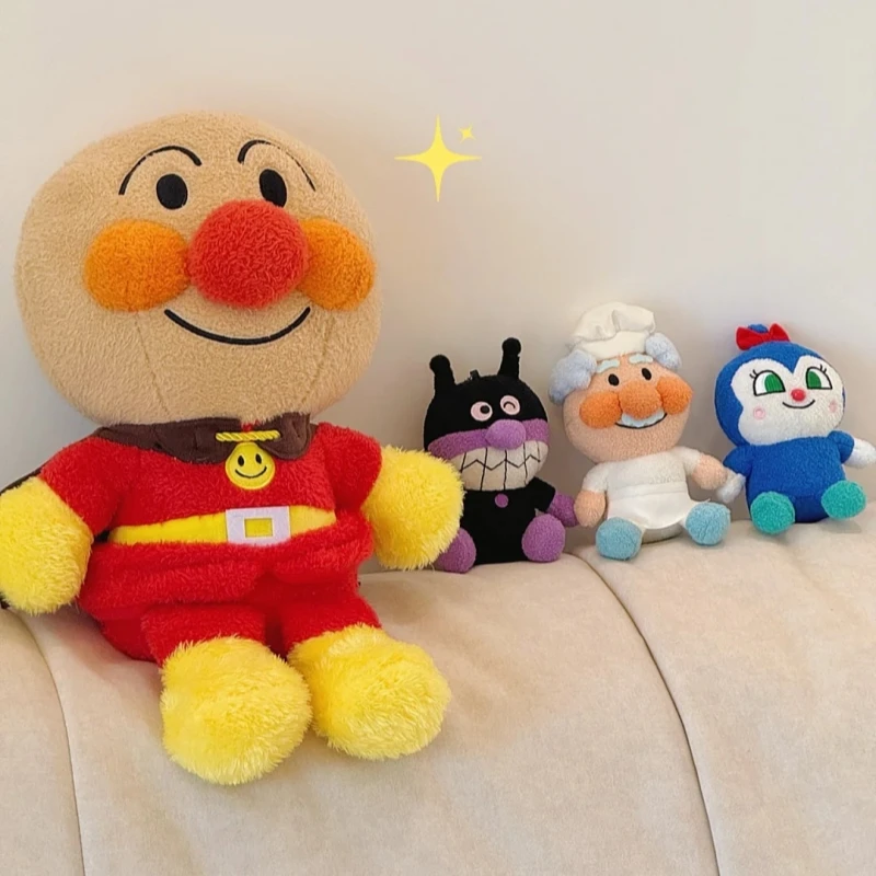 Anpanman أنيمي أفخم دمية مربى Ojisan نموذج لجسم الطرفية لطيف يجلس أفخم دمية قلادة سطح المكتب ديكور جمع هدية عيد ميلاد #5