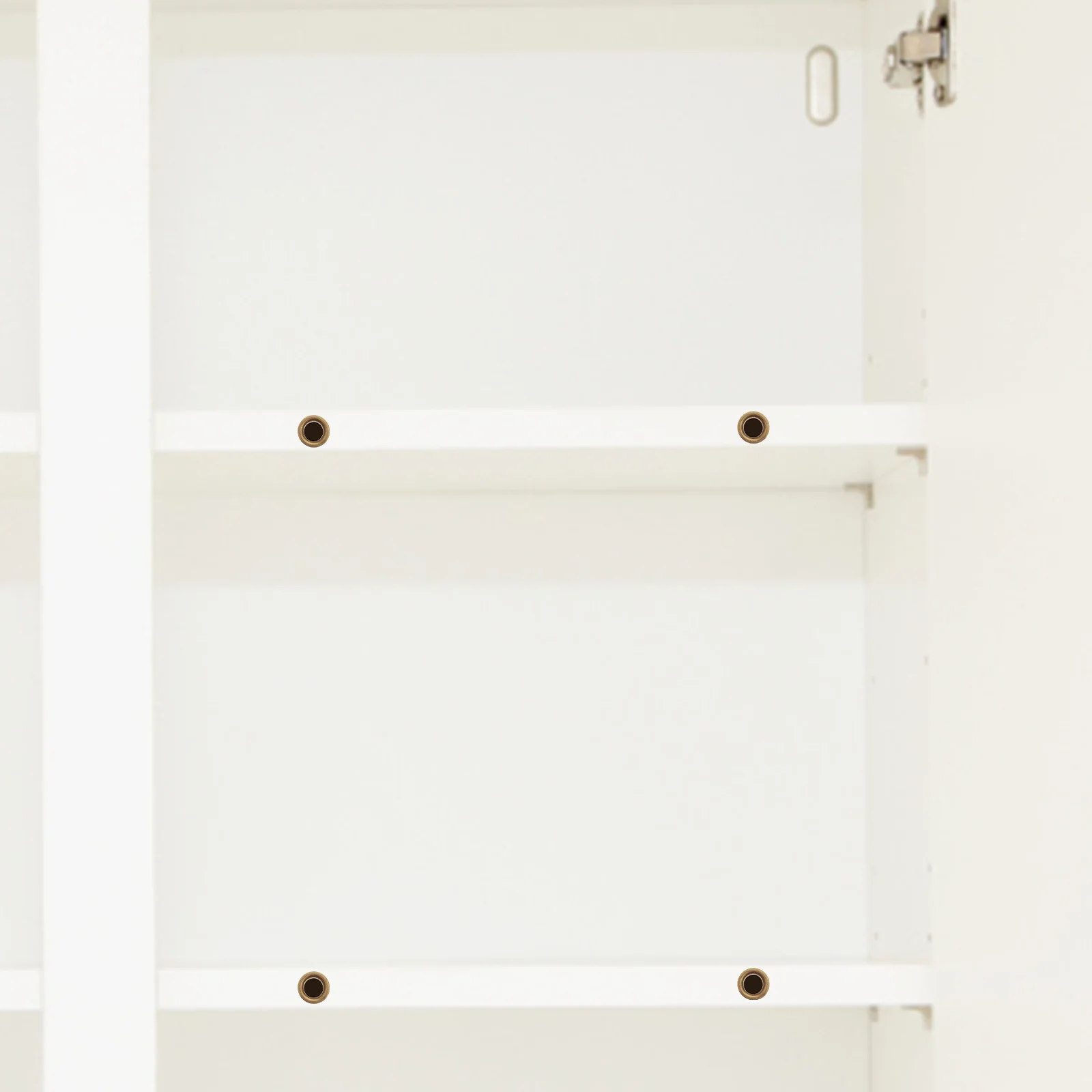 30 قطعة M6x10 النحاس الرف الوتد خزانة دعم دبوس مقاطع الرف المعدني لخزائن رف الكتب رفوف المطبخ استبدال