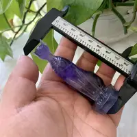 1PC Natural Fluorite Egypt Cats Crystal Carving Healing Statues Office Desktop Ornaments Craft Home Room Decoration 5