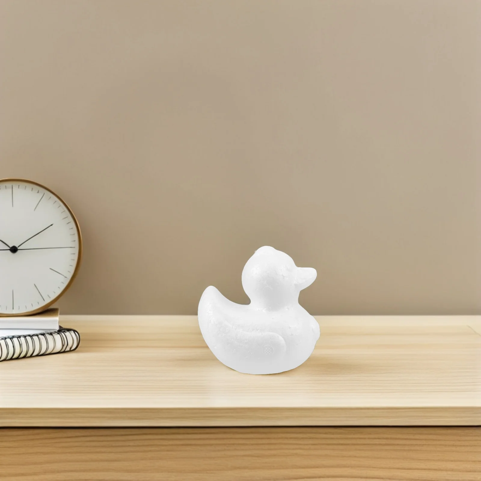 5개 세트 폼 오리 9.5cm 폴리스티렌 리얼리틱 플로팅 목욕 비치 파티 장난감 베이비 샤워 장난감 플로트 목욕 장난감