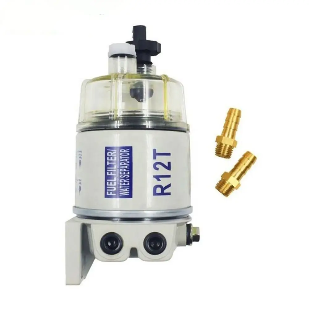 Corrosion Resistance R12T Fuel Filter Improved Fuel Efficiency Reduce Failure Water Separator Kit FS19802 P502489 Metal