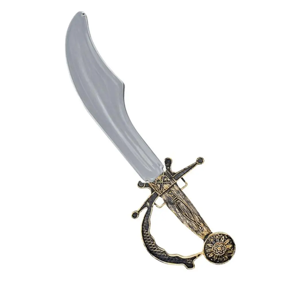 Plastik-Piratenmesser-Spielzeug, Cosplay-Deko, Spielzeugschwerter, Piratenkapitän-Kostüm, Party-Requisiten für Kinder, Geschenk-Spielzeug – Detail 1