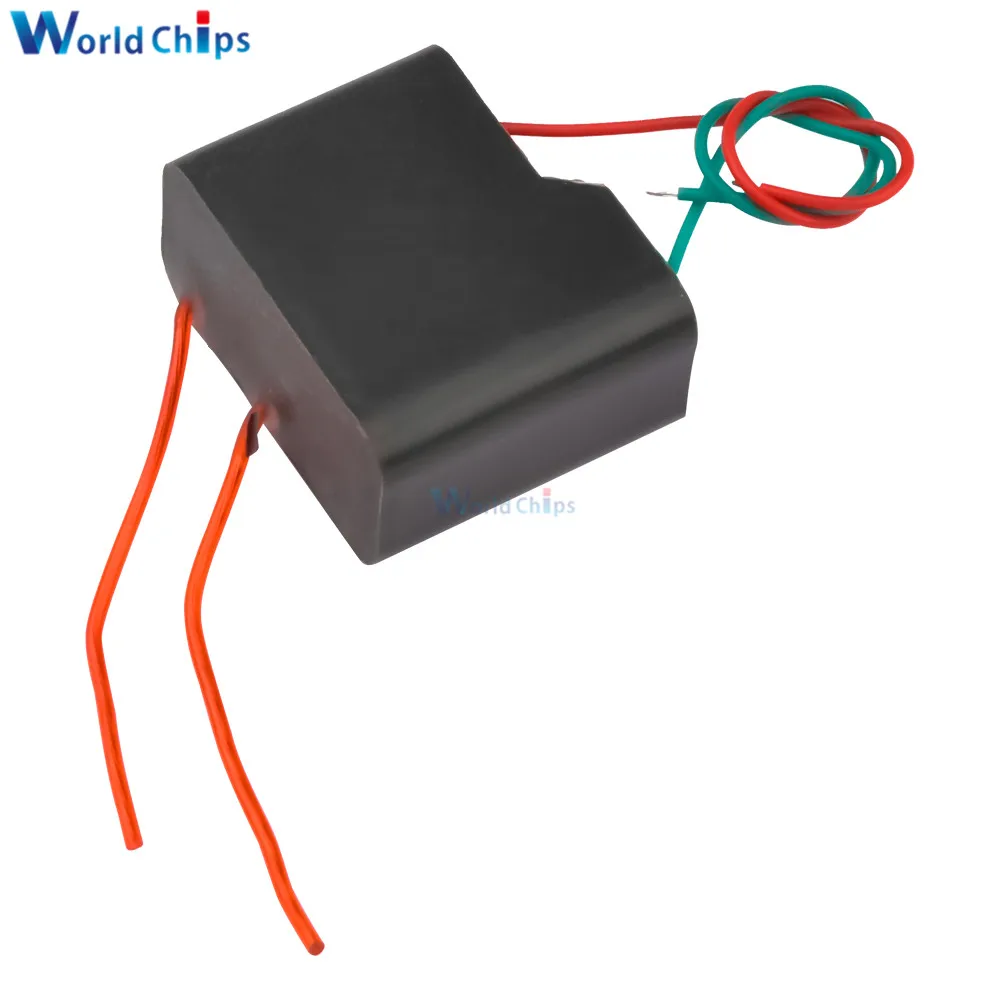 60KV High-voltage Generator Step up Ignition Coil DC3.7-6V Booster Ignition Coil Pulse Power Module Square Strong Arc Generator