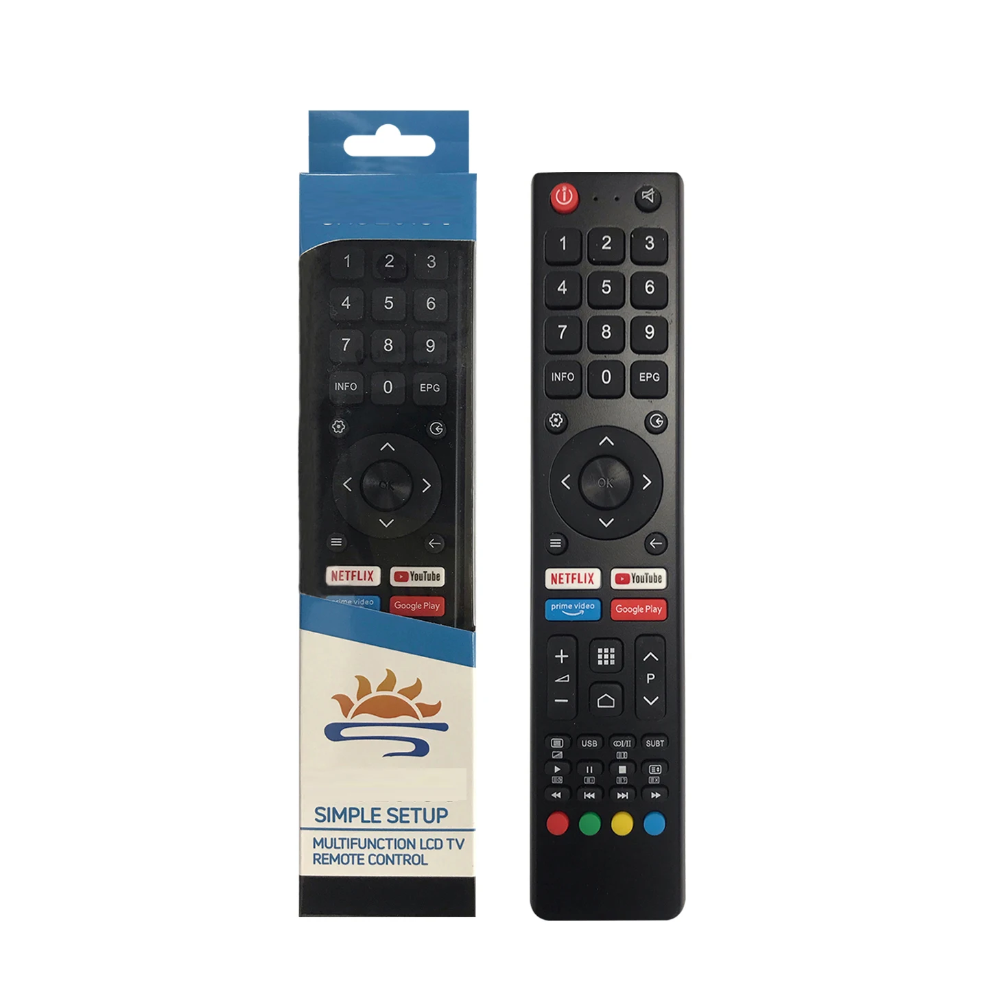 Remote control For CHiQ AIWA KOAN Changhong Qike Saba KOGAN Smart TV GCBLTV02ADBBT L32H7A L32H7S L40H7A L40H7S L43H7S