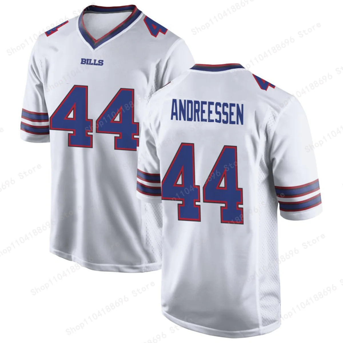 Nueva camiseta de fútbol americano NFL, camiseta con número completo del equipo Buffalo Bills, cómoda, de secado rápido, informal, refrescante, para fanáticos