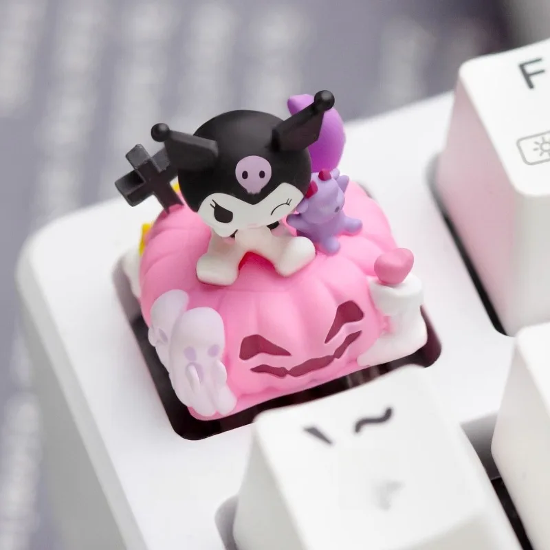Kawaii Sanrio HelloKitty My Melody Kuromi Personalized ESC Keycap for Mechanical Keyboard Anime Cartoon Holiday Gift Toys view 5
