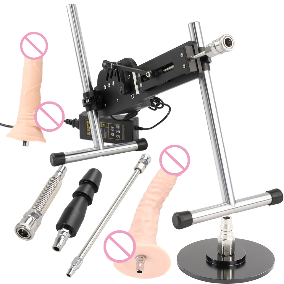 FREDORCH Premium Sex Machine,Love Machine with Dildo Sex Toys Metal Machines for Men and Women Masturbation