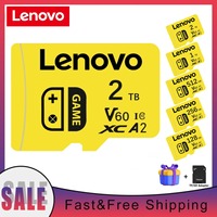 Lenovo Memory Card Driving Recorder 2TB 1TB 128G Micro TF SD Memory Card for Mobile Phone Earphone Speaker HD Camera Game Switch