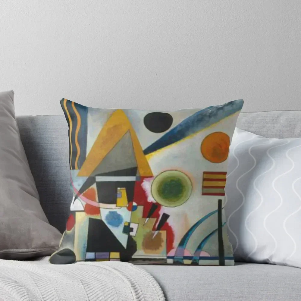 

Wassily Kandinsky - Swinging Throw Pillow Pillowcases Bed Cushions christmas supplies ornamental pillows pillow