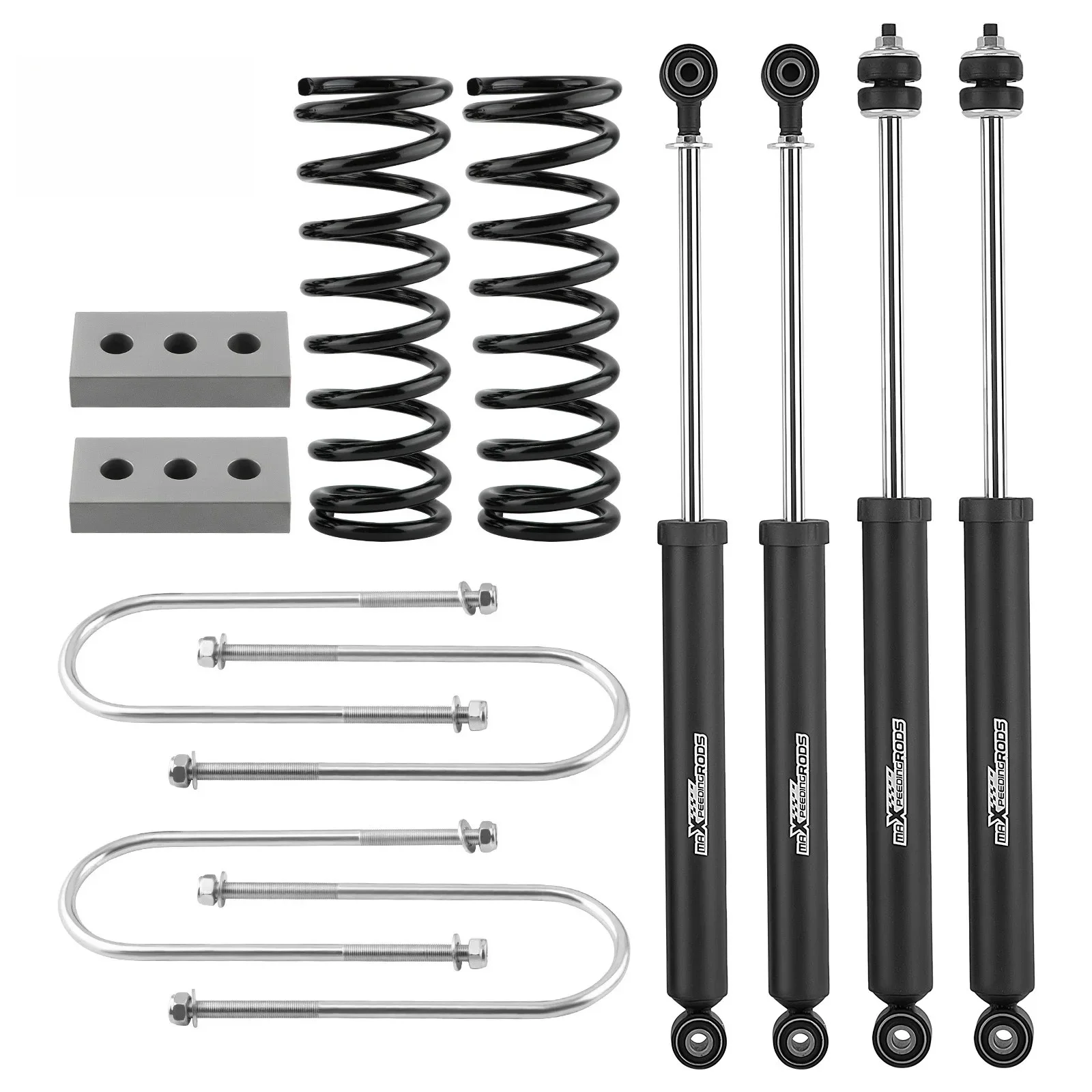 3 Inch Suspension Lift Kit for Ram 2500 3500 4WD 2003‑2009 C  Springs & Shock Absorbers
