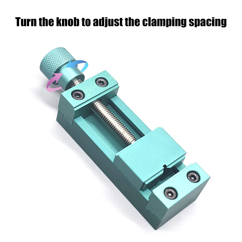 Precision Mini Vise Engraving Machine CNC Drilling Machine Small Welding Table Metal Operation Manual Table Clamp