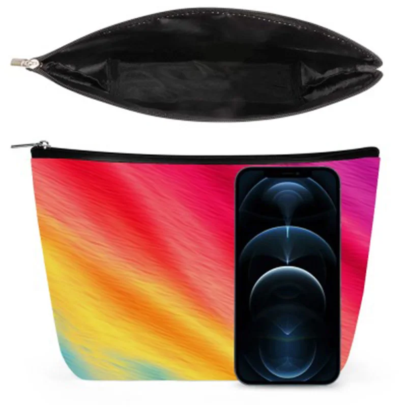 Custom Makeup Bag  Personalized Design   Supports Photo/Pattern   Durable & Waterproof  Perfect for Travel Gift