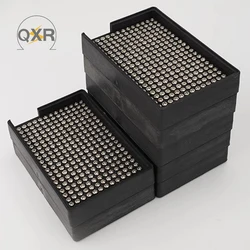 Q-STR ESD antistatic screw tray Hard plastic screw tray Tray Six sizes of the tray Can put a variety of specifications screws