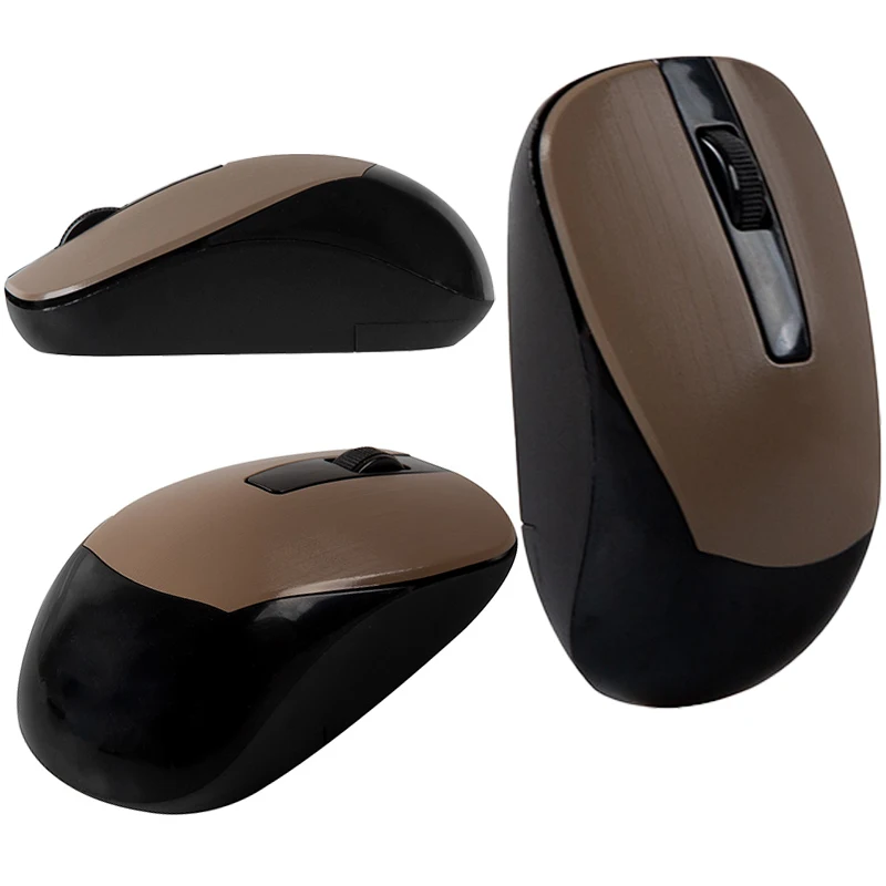 EVEREST SM-834 1600 DPI USB OPTICAL WIRELESS MOUSE BLACK-SILVER-GRAY-BROWN