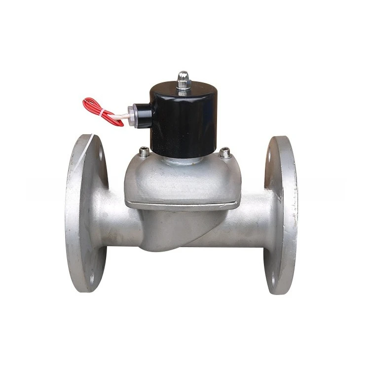 

2W-65B Электромагнитный клапан из нержавеющей стали 2W-65BF Фланцевый электромагнитный клапан из нержавеющей стали DN65