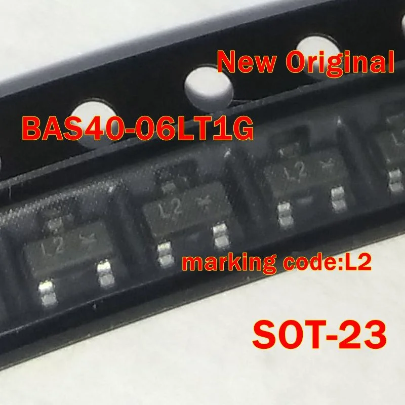 

10Pcs to 1000Pcs Bas40-06Lt1G Sot-23 New Original Marking Code:L2 Common Anode Schottky Barrier Diodes