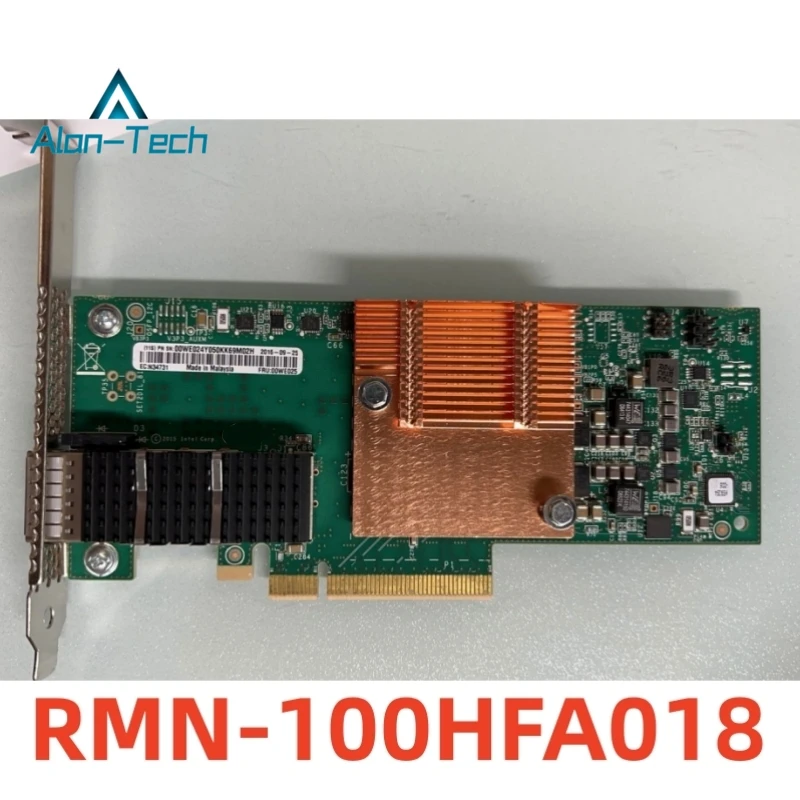 

For I-ntel RMN-100HFA018 Single Port 016 Lenovo IBM 00WE025 00WE024 Second Hand 90% New