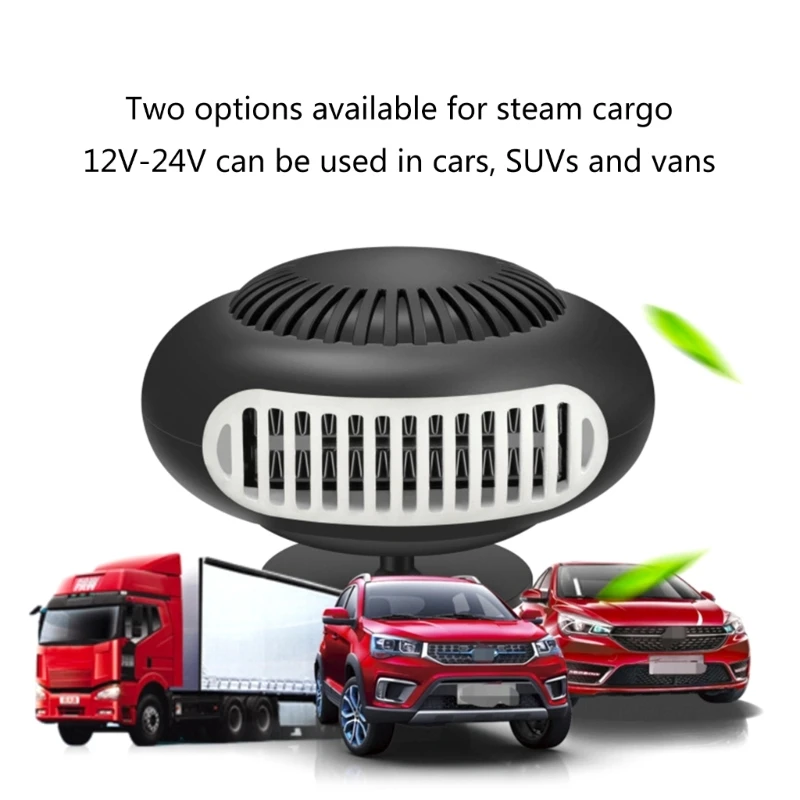 

Car Heater Automatic Hot Air Blower Electric Fan Windshield Dryer Defogging Demister Defroster Rotation Powerful 12V/24V