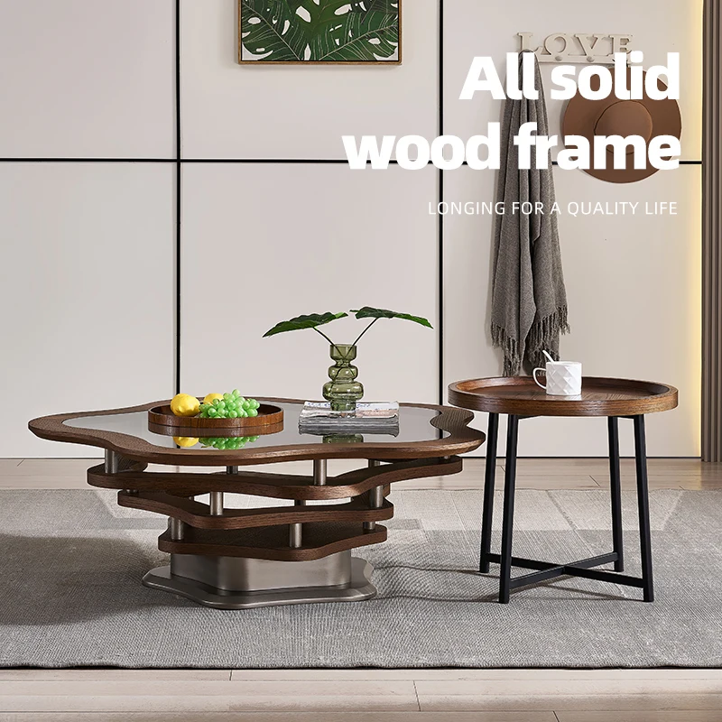 

Simple small apartment coffee table