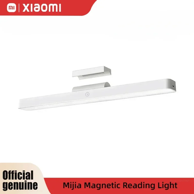 

Xiaomi Mijia Magnetic Reading Lamp LED Desk Lamp Ra90 2000mAh Rechargeable Touch Dimming Lamp Type-C Adsorption Bedroom Lamp