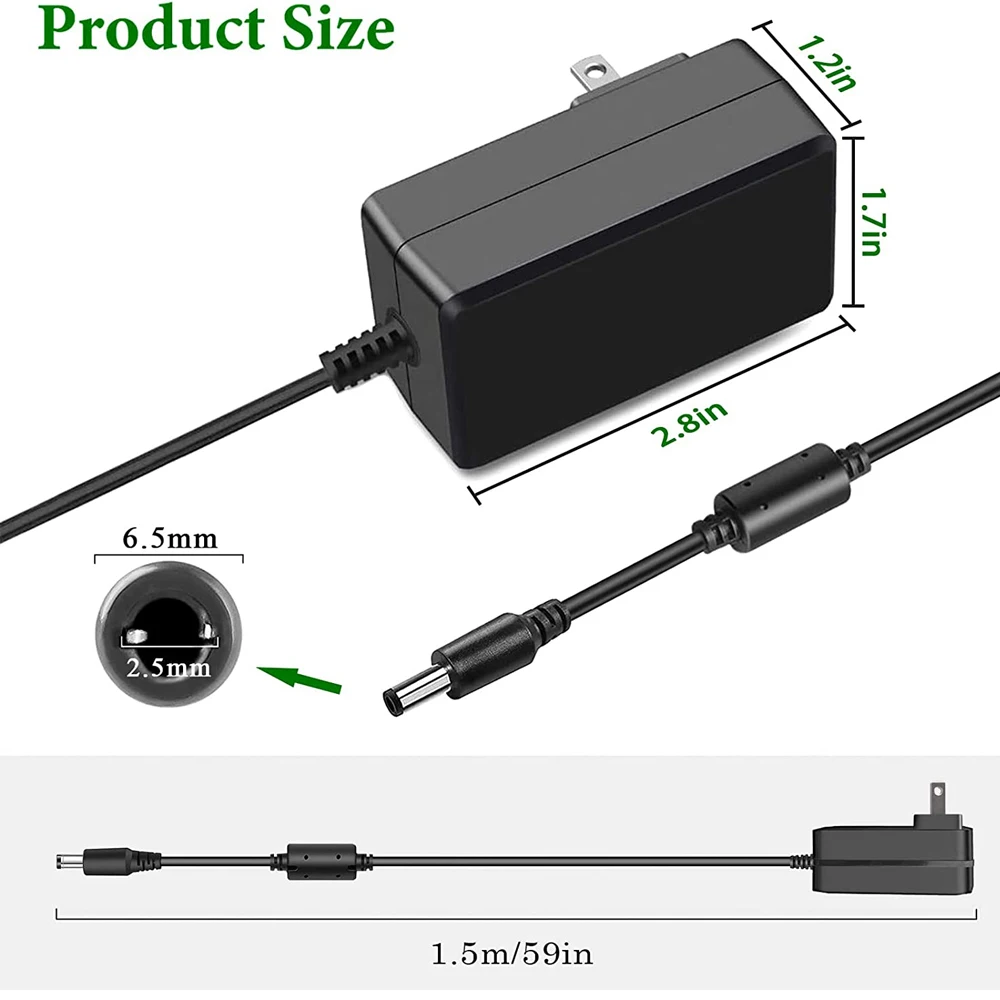18V 1.67A 30W Điện Sạc Dây Echo (3rd Gen), echo Plus (2nd Gen), Tiếng Vang Thể Hiện (2nd Gen), Tiếng Vang Thể Hiện 8