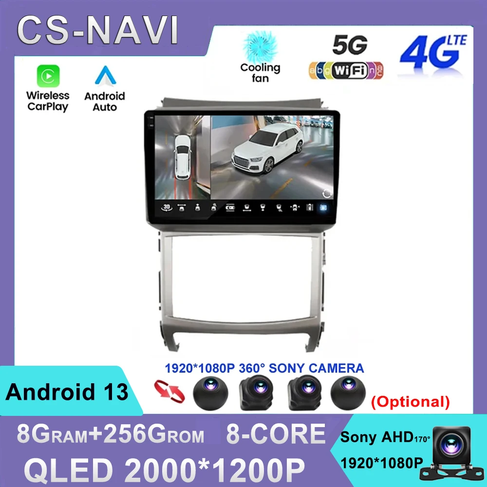 

For Hyundai Veracruz ix55 2006-2015 Android 13 Car Multimedia DVD Player Car Radio DSP Carplay WIFI 4G Navigation GPS QLED Sreen