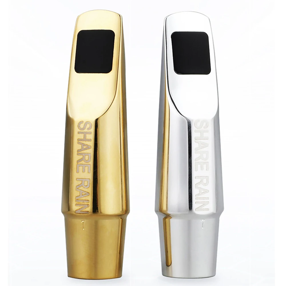 SHARE RAIN Handmade Mouthpiece Bb Sporano Tenor /Eb Alto Saxophone Metal Mouthpiece The Copy Rovner