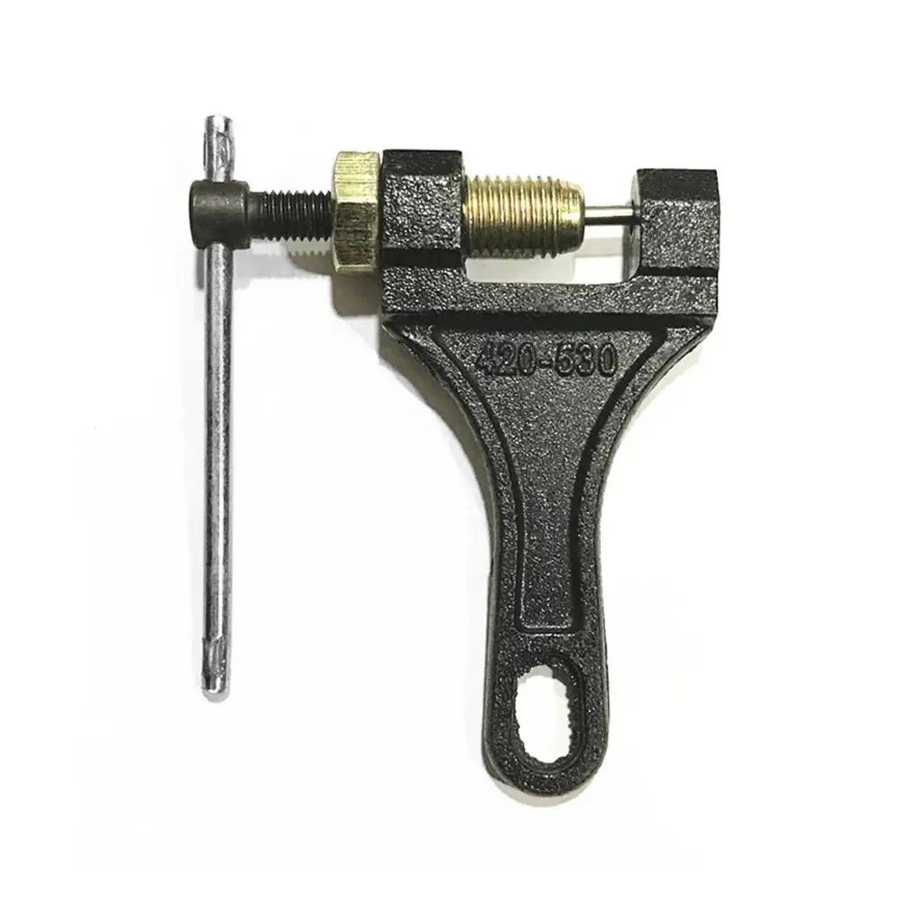 420 428 520 530 Motorcycle Chain Breaker Link Removal Splitter Motor Chain Cutter Riveting Tool 420-530 Cycle Repair Tool