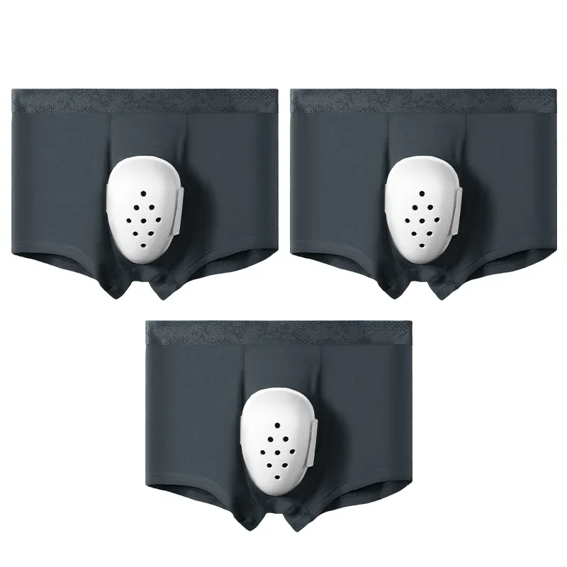 

3pcs Men's underwear after circumcision. Adult - specific anti - friction boxer shorts for post - circumcision care.