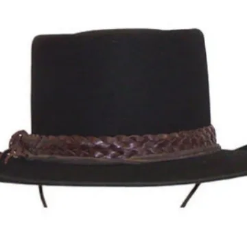 

Sheepskin Hat Solid Color Sheepskin Felt Hat Pure Wool Felt Hat with Ribbon Decoration