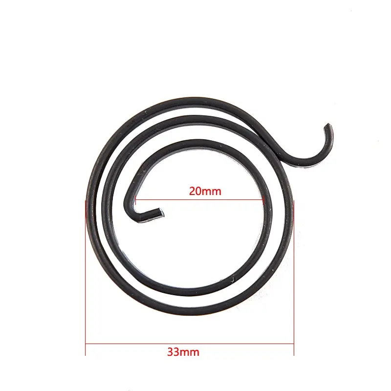 5Pcs molla di ricambio per maniglia maniglia maniglia leva serratura interna bobina riparazione mandrino serratura molla di torsione filo a sezione