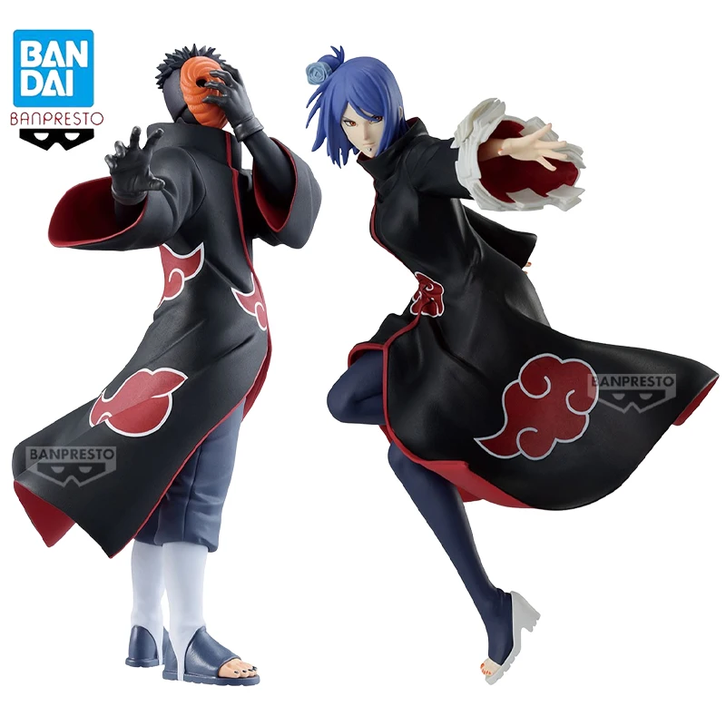

Naruto Original Bandai BANPRESTO Uchiha Madara Tobi Anime Action Figure Genuine Collectible Model Doll Statuette Ornament Gift