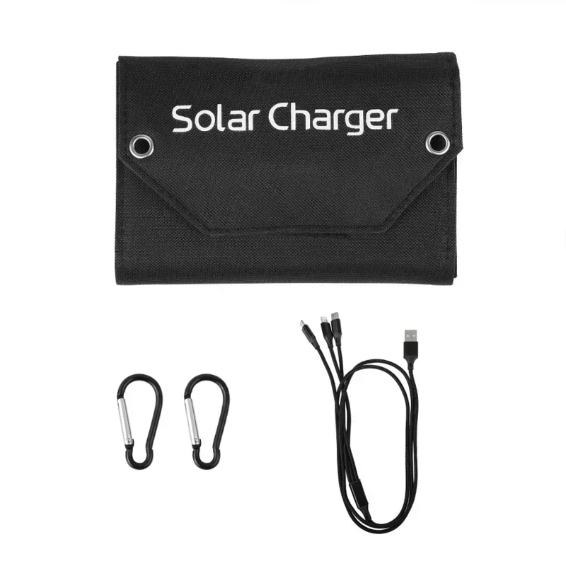 Portable Foldable USB Solar Charger 5