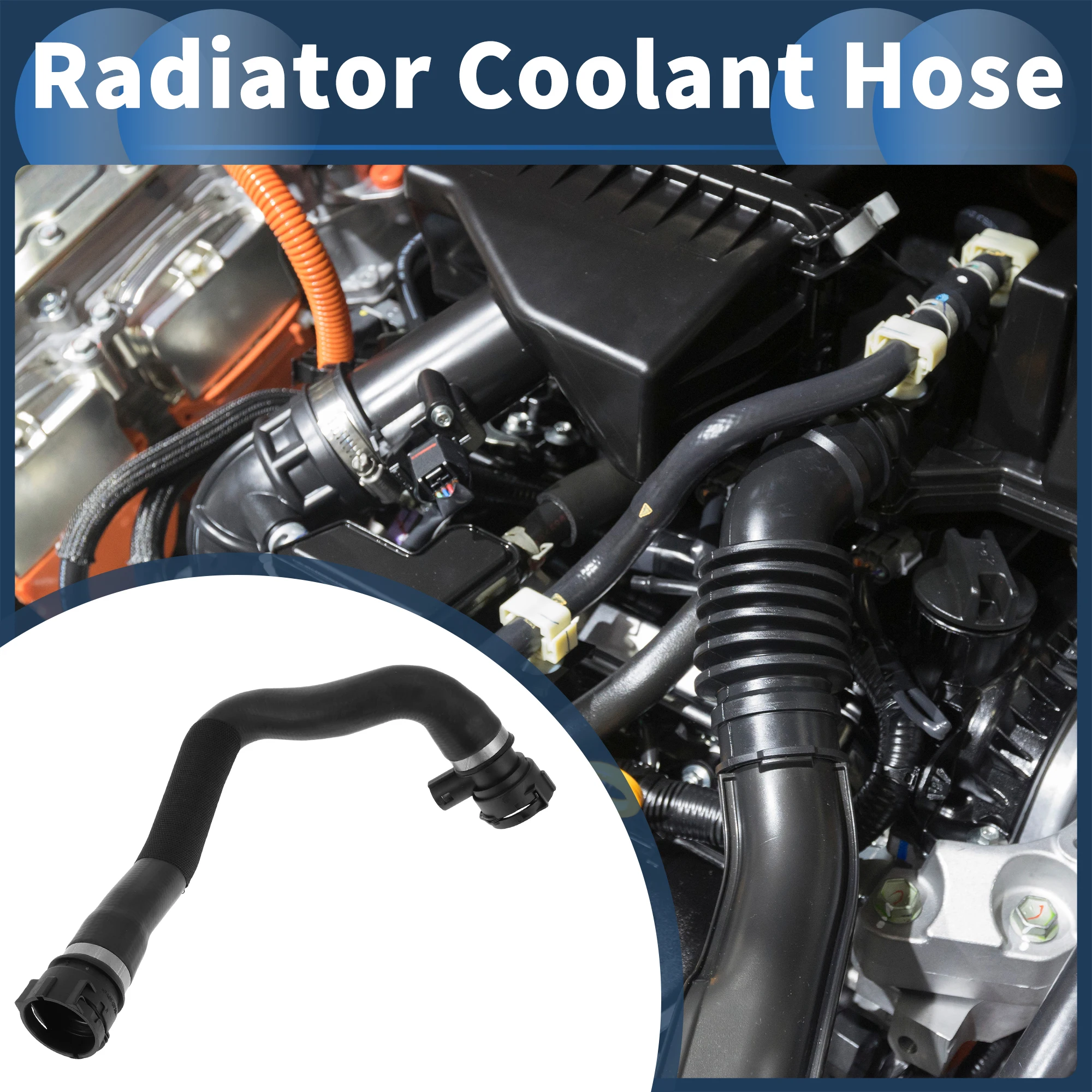 

UXCELL Radiator Coolant Hose for BMW 540i Base 4.4L V8 - Gas 1999-2003 for BMW Z8 for Alpina 4.8L V8 - Gas 2003 11537505229