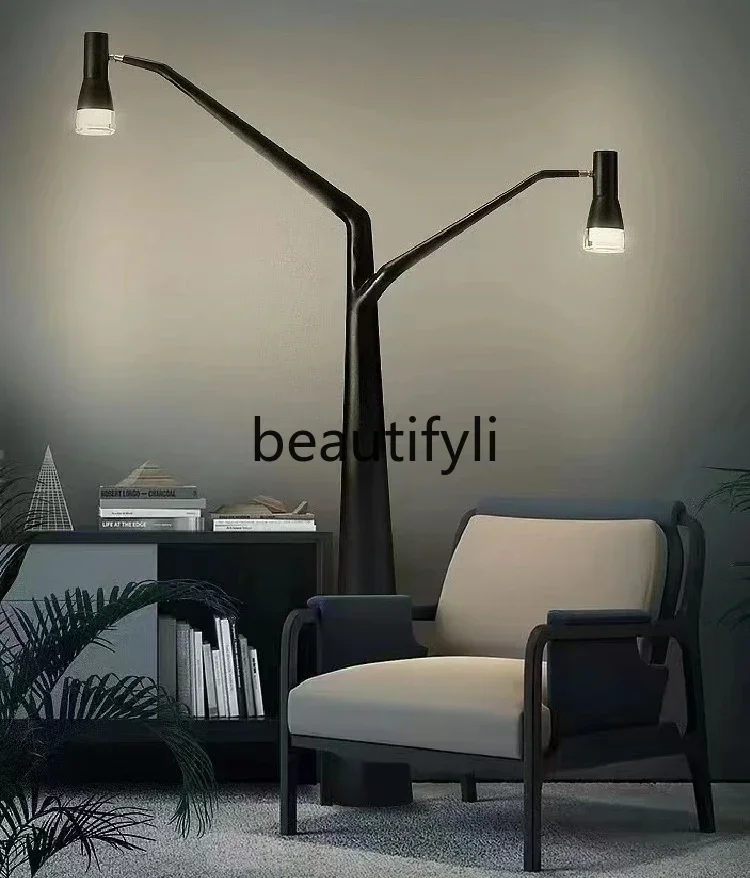 

yj21 Creative designer large resin sculpture ornament living room sofa hotel exhibition hall floor lamp