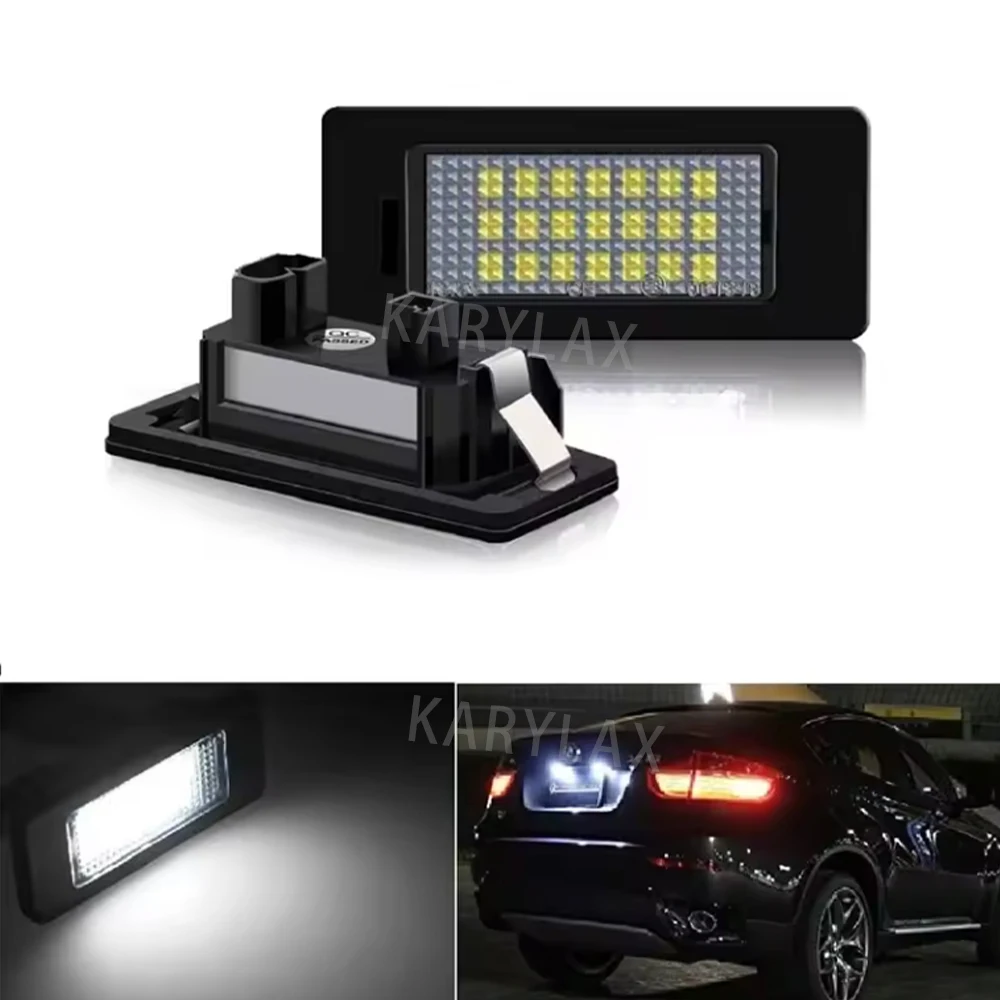 

2x For BMW E39 E60 License Plate Light 6000k White No Error Led Number License Plate Lights For BMW E90 E91 E92 E61 E60 E70 E71