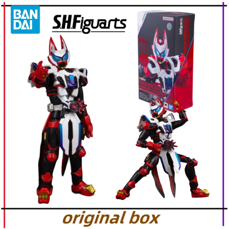 

Фигурка Bandai, модель Kamen Rider Geats Laserboost Form Mark 2 SHF, Аниме фигурки, коллекционная игрушка, подарок для ребенка, Подлинная новая Неоткрытая