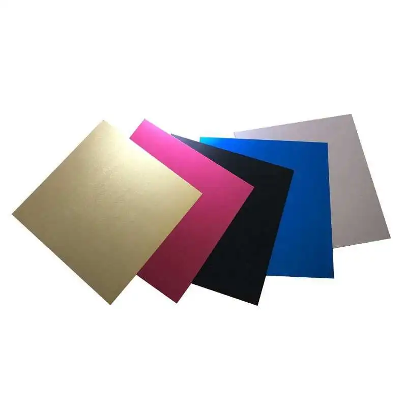 

Black Silver Gold Blue Grey Red Anodized Aluminum Plate Sandblasted Surface 0.8 1 1.2 1.5 2mm Thick Alloy Sheet
