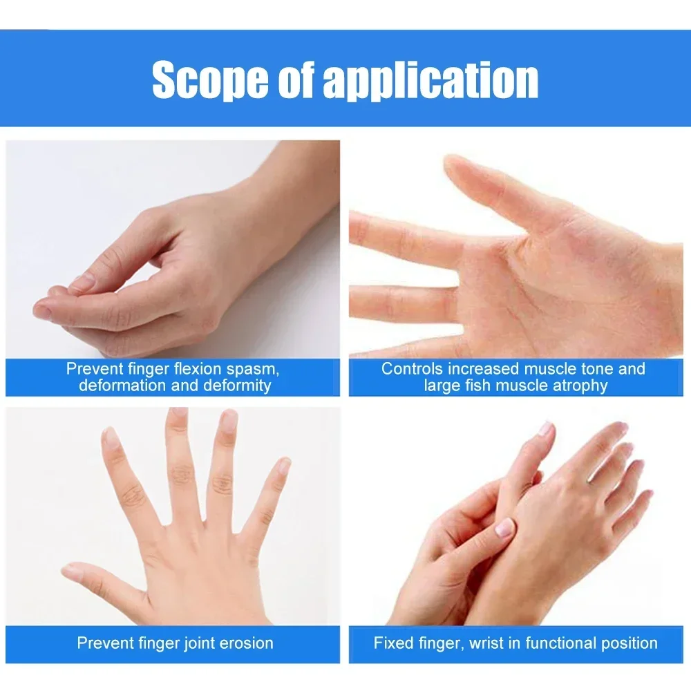 1Pcs Child Finger Splint Fingerboard Finger Separator Orthotics Points Hand Wrist Training Devices Support Flex Spasm Extension