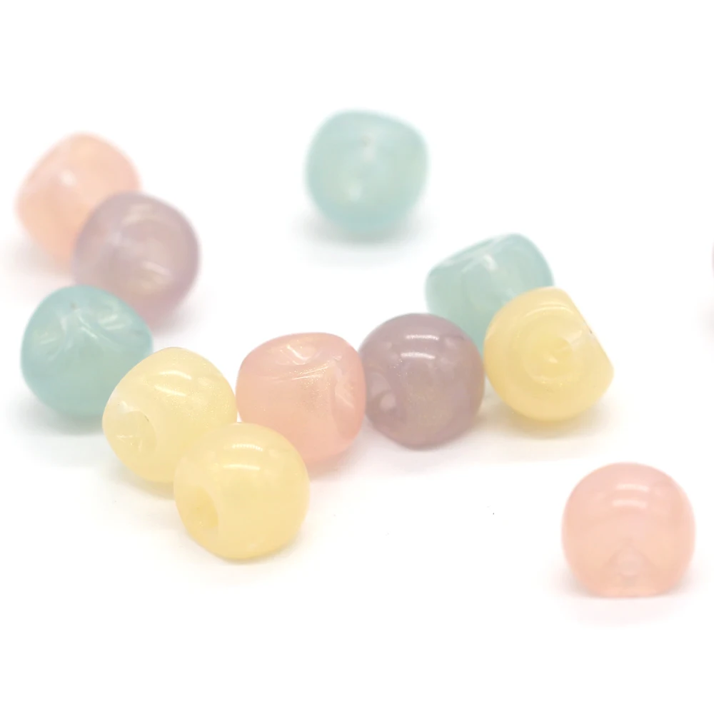 HENGC 10/12mm Colorful Candy Cute Pearl Buttons For Sewing Chilren Shirt Blouse Cardigan Dress Knit Handmade Decorations