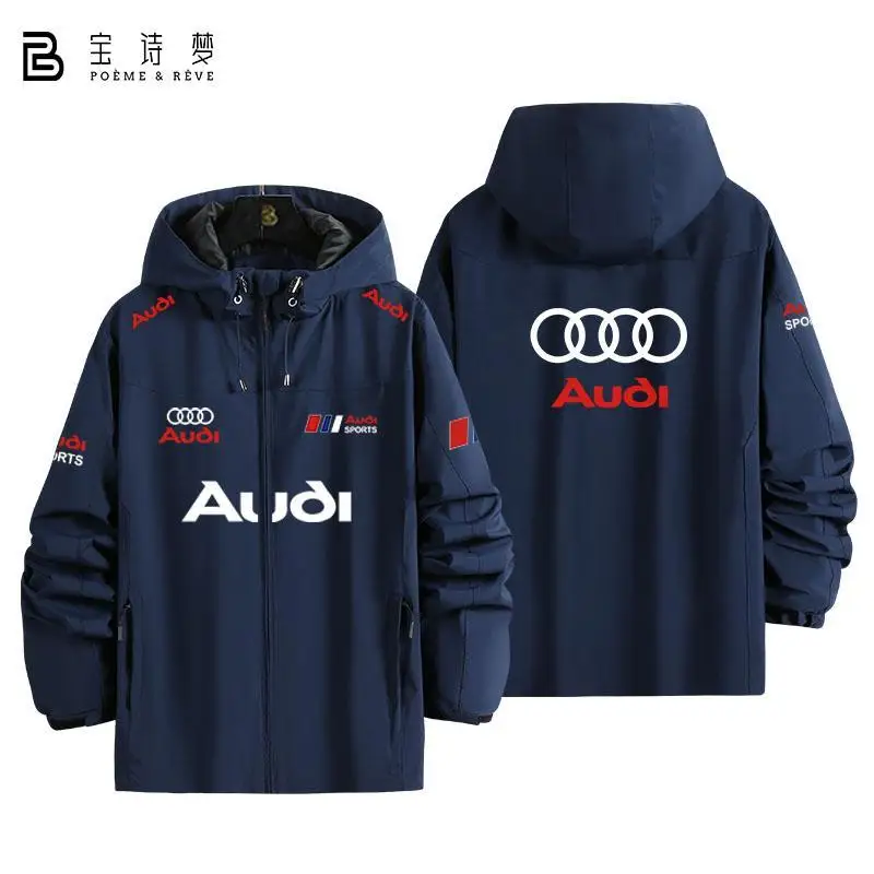Audi Sport Audi high-performance sports RS series peripheral spring, autumn and winter three in one jacket jacket