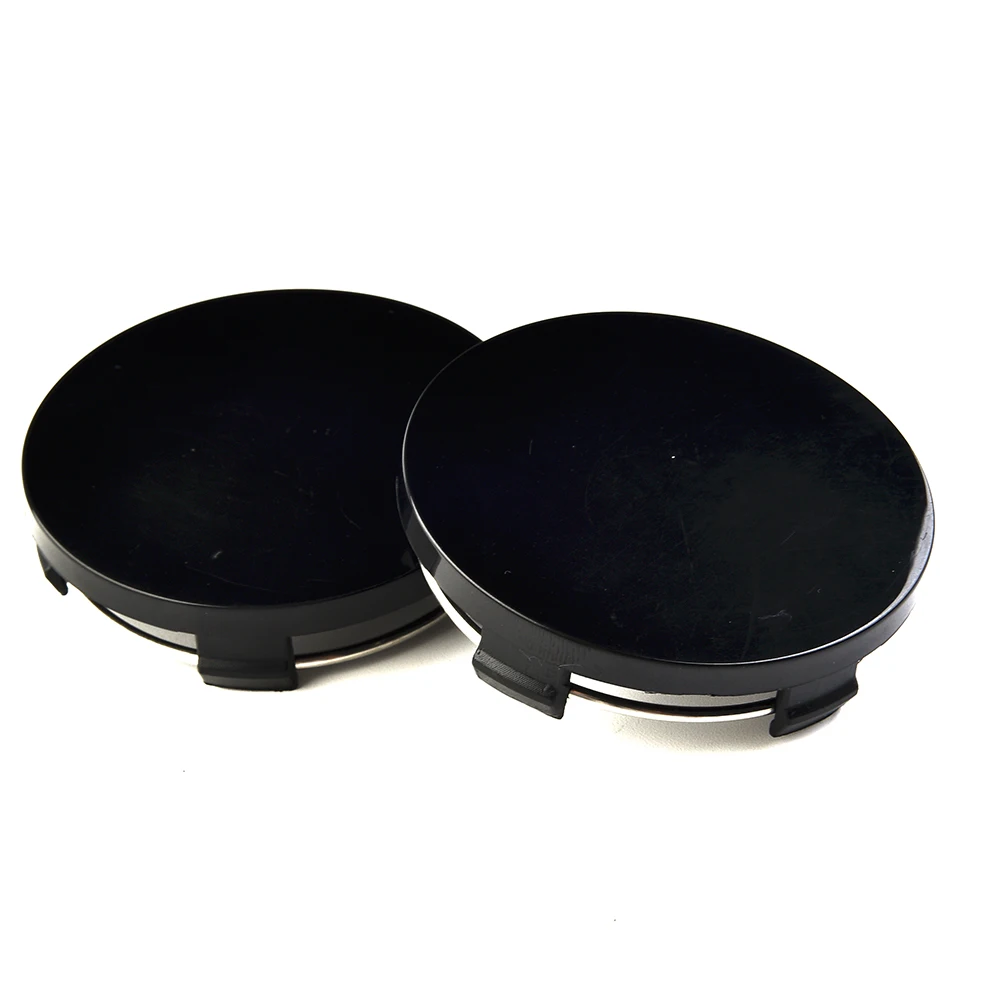 Car Wheel Hub Center Cap Cover 4 Pack ABS Plastic For 60mm Hub Mounting Applications On Standard Passenger Vehicles