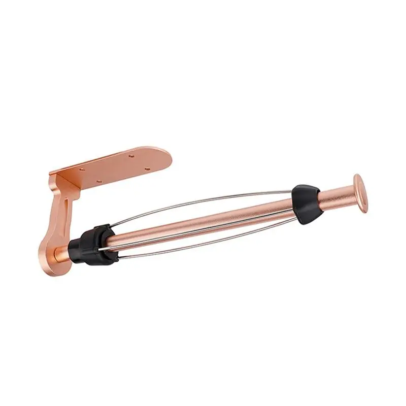 

A21Q -Paper Towel Holder, Easy Tear Wall Mount Under Cabinet , Aluminum Alloy Paper Roll Holder Adhesive Or Screw