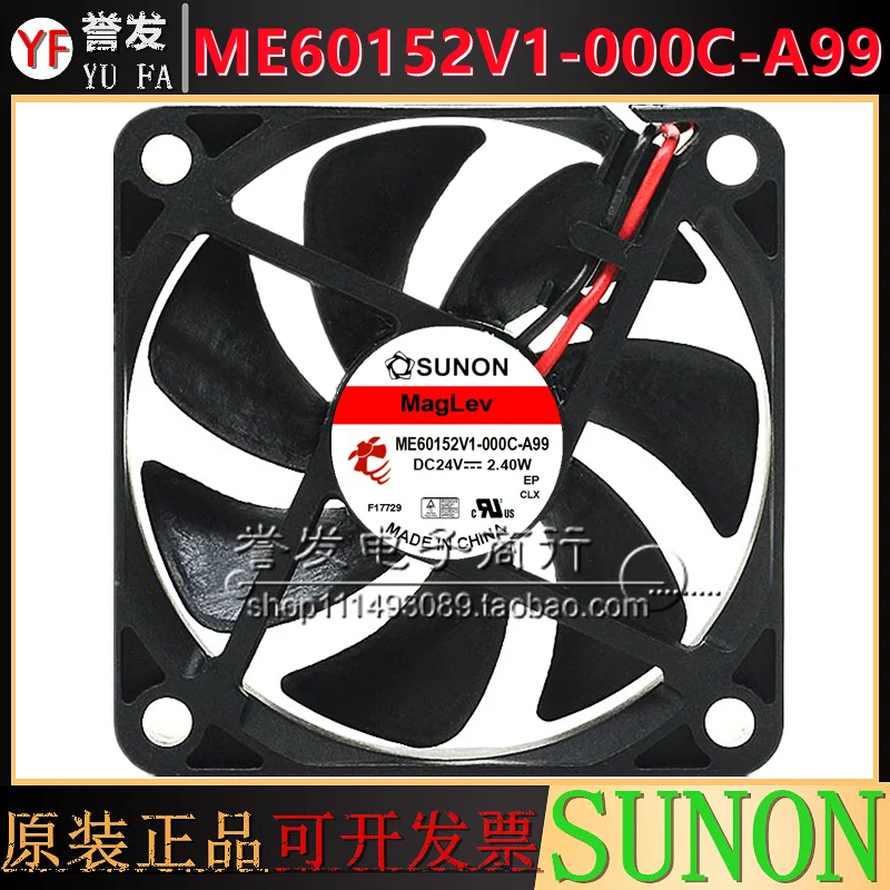 NIEUWE ORIGINELE ME60152V1-000C-A99 24 V 2.40 W 6015 60x60x15mm KOELVENTILATOR RADIATOR